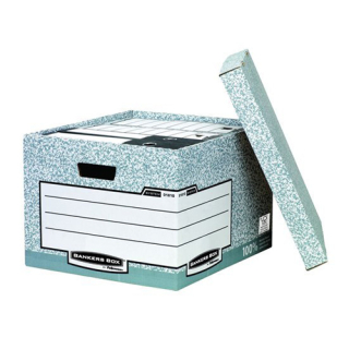 FELLOWES Archivní kontejner, kartonový, velký, "BANKERS BOX® SYSTEM by FELLOWES®"
