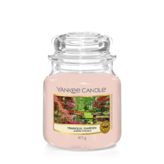 Yankee Candle Svíčka Yankee Candle - TRANQUIL GARDEN, střední