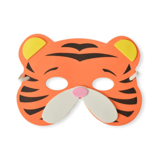 JUNIOR-ST Maska na obličej TIGER - 13,5x18,3 cm / 1ks