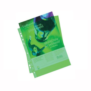 HERLITZ Euroobal A4 50 um barevný - zelený, lesklý 100 ks