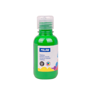 MILAN Barva temperové 125ml bledě zelená