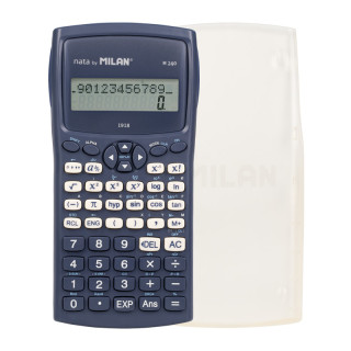 MILAN Kalkulačka MILAN M240 navy blue - vědecká 10+2 místná