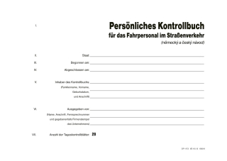 Optys Kontrollbuch A5