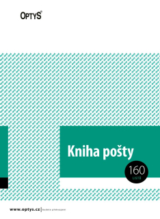 Optys Vázaná kniha pošty A4, lamino