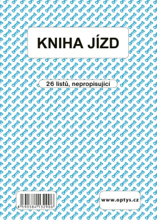 Optys Kniha jízd A5, 26 listů