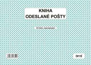 Optys Kniha odeslané pošty A4, 20 listů