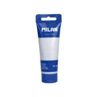 MILAN Barva akrylová MILAN 75 ml - stříbrná