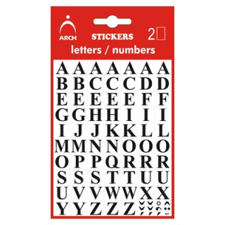 Ing. Libor Macalík - ARCH Samolepky Písmena A-Z (10 mm)
