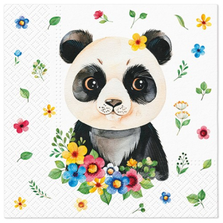 PAW Ubrousky PAW L 33x33cm Flower Panda