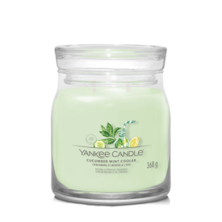 Yankee Candle Svíčka Yankee Candle - CUCUMBER MINT COOLER, střední