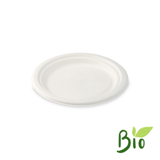 WIMEX Talíř kulatý BIO cukrová třtina 17,5 cm, 50 ks