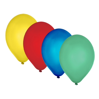 WIMEX Balón M 25 cm, barevný mix / 20 ks /