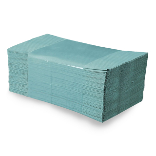 WIMEX Papírové ručníky ZZ, 25x23 cm, zelené (5000 ks)