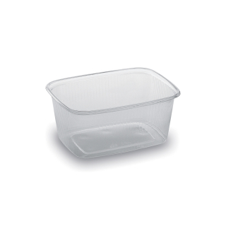 WIMEX Miska hranatá průhledná 250 ml / 100ks /