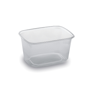 WIMEX Miska hranatá průhledná 250 ml / 100ks /