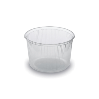 WIMEX Miska kulatá průhledná, salátová 300 ml, -PP- 100 ks