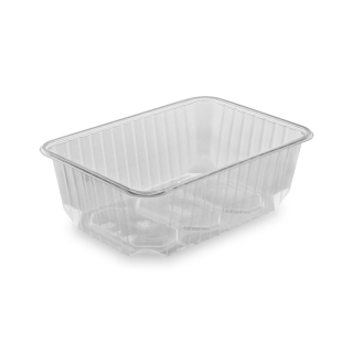 WIMEX Vanička hranatá průhledná 186 x 133 x 62 mm, 1000 ml /50 ks/