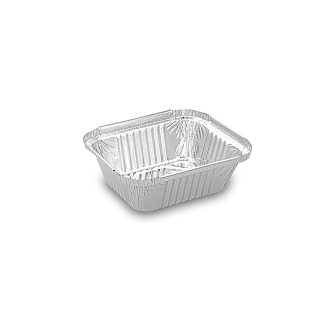 WIMEX Miska Alu hranatá 470ml, 14,5 x 12x4, 1cm 100 ks