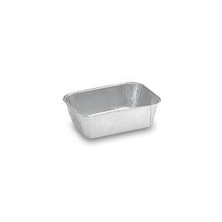 WIMEX Miska Alu hranatá 550 ml, 14,9 x 10,9 x 4,5 cm, 50 ks