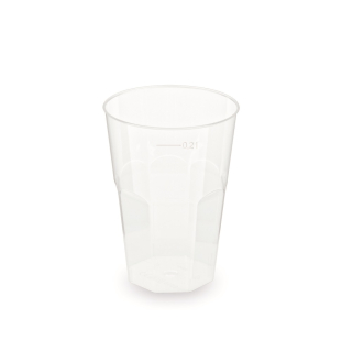  Kelímek vratný (PP) opakovaně použitelný Koktejl O70mm 0,2L [25 ks]