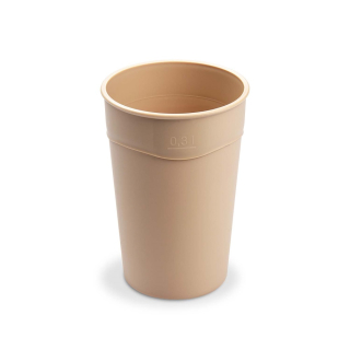  Kelímek (PP) opakovaně použitelný krémový O80mm 0,3L [10 ks]