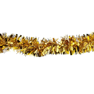 WIMEX Dekorativní řetěz (PET) zlatý O11cm x 2m [1 ks]