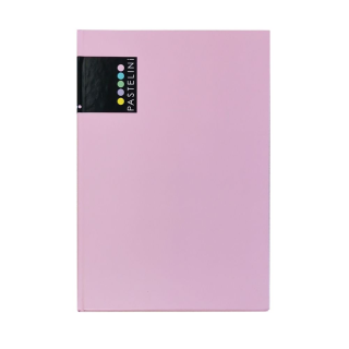 KARTON P+P Záznamní kniha A4/96 listů PASTELINI růžová lamino mat