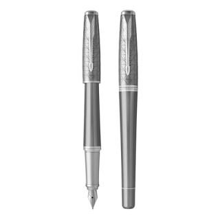 PARKER Pero plníci PARKER URolleran Premium Silver Powder CT -F-