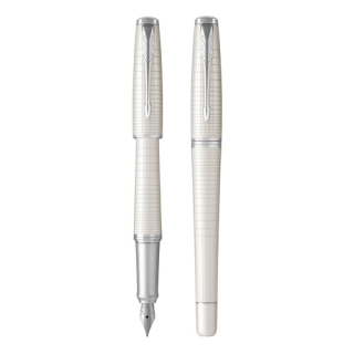 PARKER Pero plníci PARKER URolleran Premium Pearl Metal CT -F-