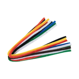FOLIA Drát z měsíčku 50cm, průměr 8mm, 10ks, mix barev