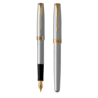 PARKER Pero plníci PARKER Sonnet Stainless Steel GT -F-