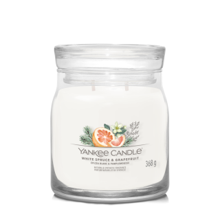 Yankee Candle Svíčka Yankee Candle - White Spruce & Grapefruit, střední