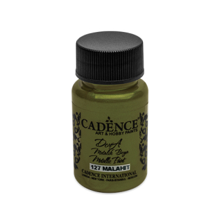 CADENCE Barva akrylová Cadence D. Metalic, zlatozelená, 50 ml