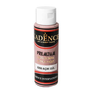 CADENCE Akrylová barva CADENCE Premium, starorůžová, 70 ml