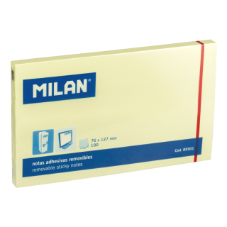 MILAN Blok lep MILAN Pastel 76 x 127 mm 100 l.