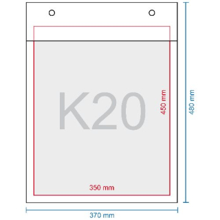 AROFOL Obálka bublinková K20, 370 x 480 mm (350 x 470)