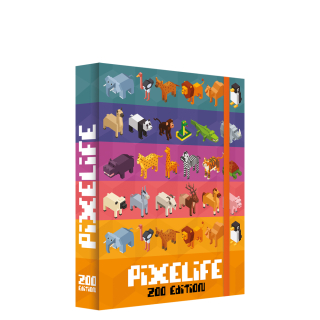 JUNIOR Box na sešity A5 Jumbo MAX S8 - Pixelife Zoo Edition
