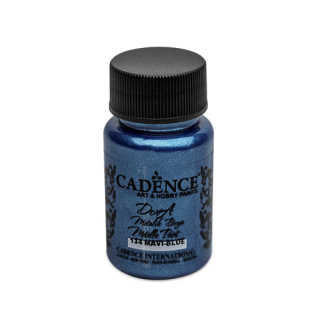 CADENCE Barva akrylová Cadence D. Metalic, modrá, 50 ml