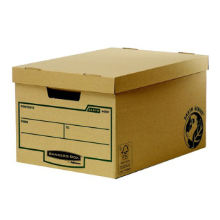 FELLOWES Archivní kontejner, kartonový, velký, "BANKERS BOX® EARTH SERIES by FELLOWES®"