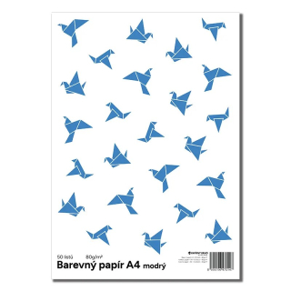 KRPA Kopírovací papier A4 80g KP - modrý (bal. 50 ks)