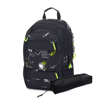 KARTON P+P Studentský batoh + etue OXY Sport Graffiti