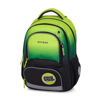 KARTON P+P Školní batoh OXY NEXT Ombre Green