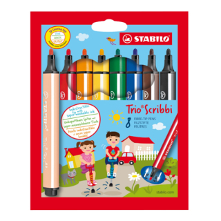STABILO Fixy STABILO Trio Scribbi 8 ks