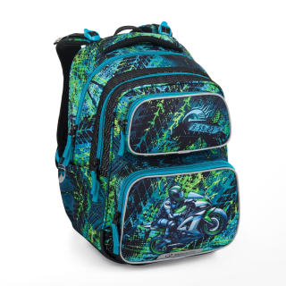 BAGMASTER Školní batoh BagMaster DOPI 25 A - Motorka
