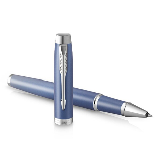 PARKER Roller PARKER IM Writing Rituals Blue CT, hrot F - černá náplň