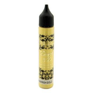 CADENCE Metalická kontura CADENCE, sytá zlatá, 25 ml