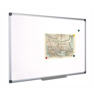 VICTORIA Biela, magnetická, utierateľná tabuľa,  hliníkový rám, 90 x 120 cm