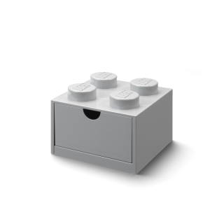 LEGO Storage LEGO stolní box 4 se zásuvkou - šedá