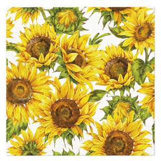 PAW Ubrousky PAW L 33x33cm Dancing Sunflowers