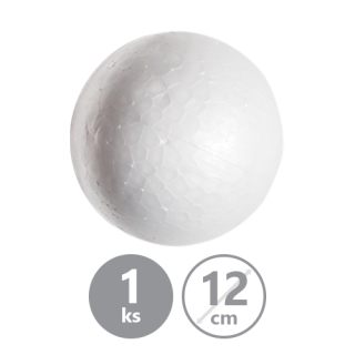 Koule polystyrenové 12cm